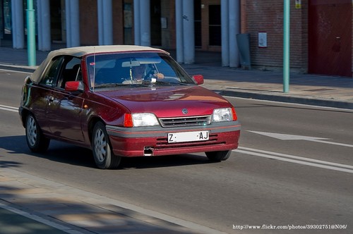 Opel kadett cabrio softtop - e,